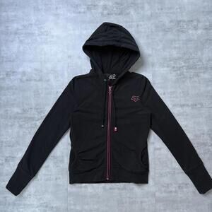 Y2K Fox Racing Zip Up Hoodie Jacket